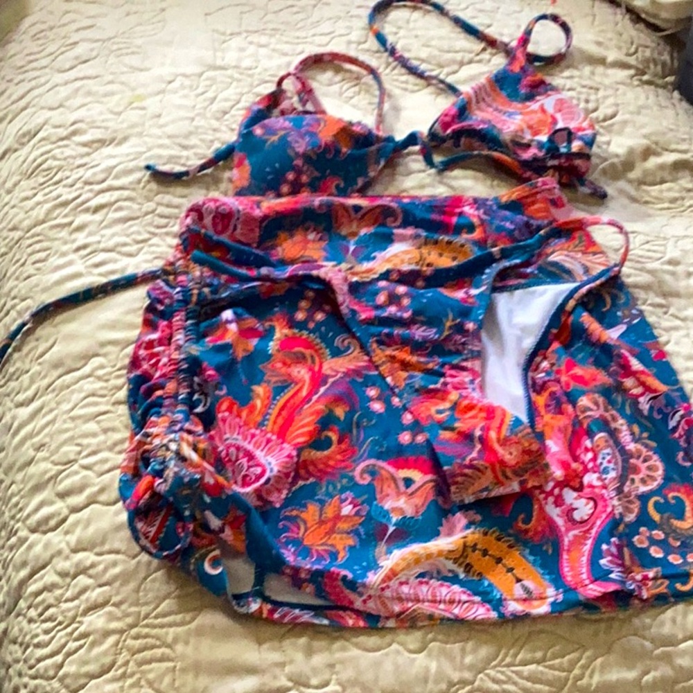 3pc Paisley Bikini